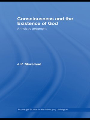 cover image of Consciousness and the Existence of God